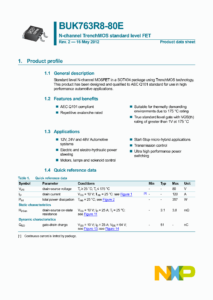 BUK763R8-80E_9100153.PDF Datasheet