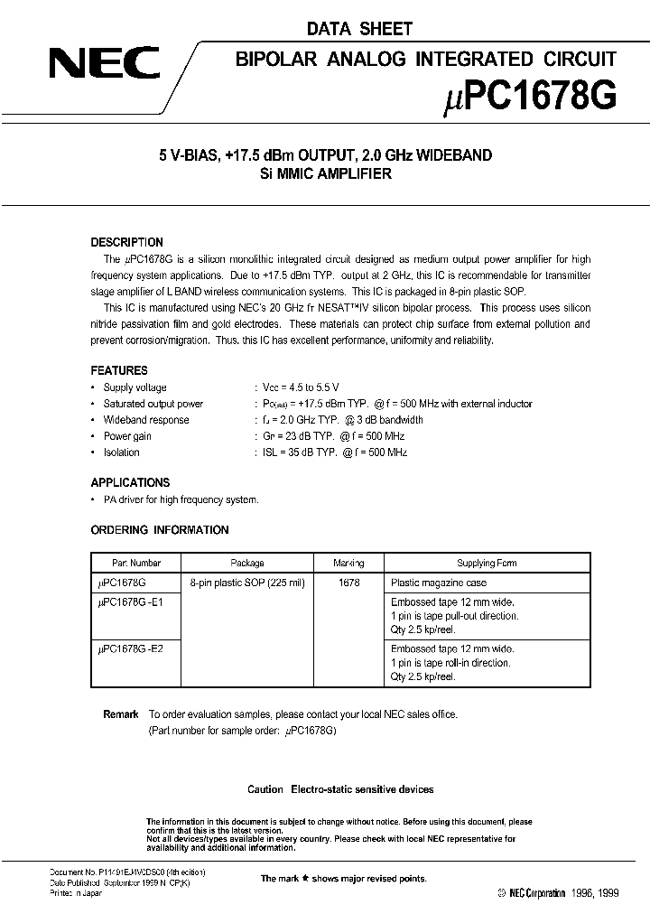 UPC1678G-E2_9100749.PDF Datasheet