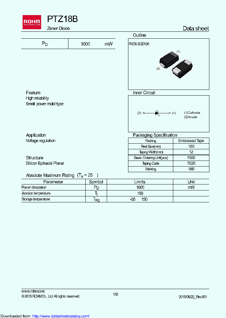 PTZTE2518B_9102478.PDF Datasheet