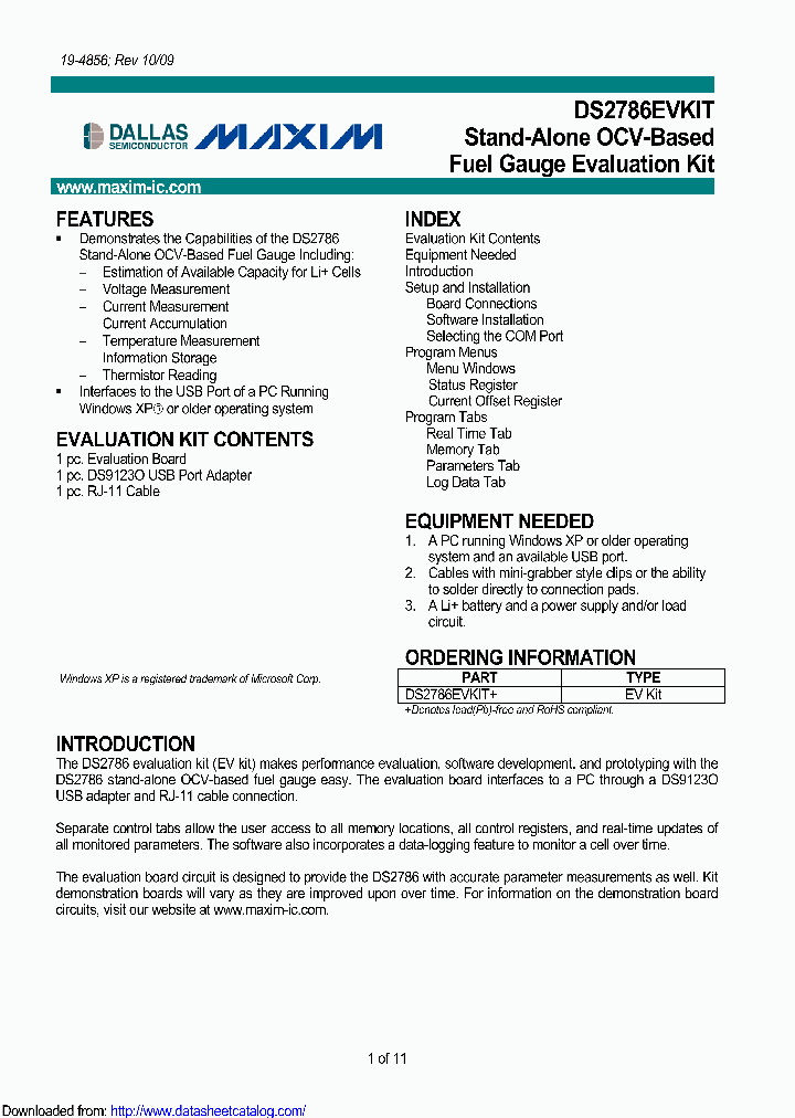 DS2786EVKIT_9102753.PDF Datasheet