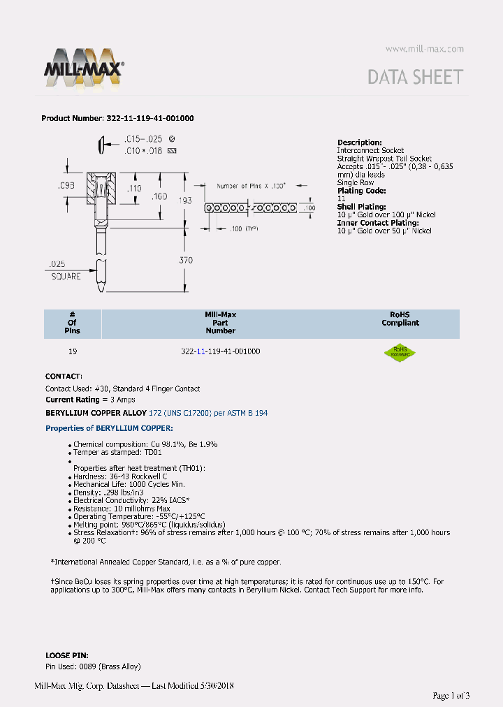 322-11-119-41-001000_9104400.PDF Datasheet