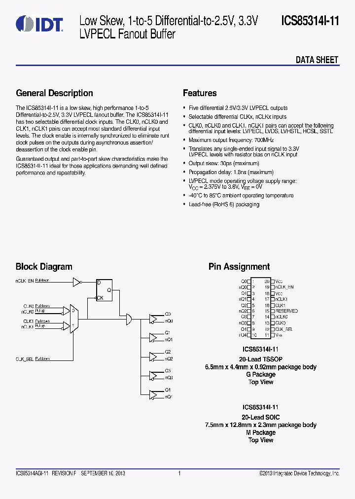 85314AGI-11LFT_9104805.PDF Datasheet