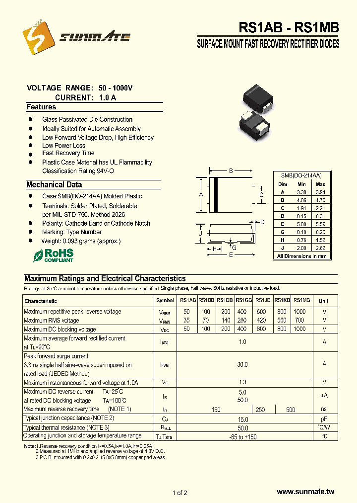 RS1MB_9114999.PDF Datasheet