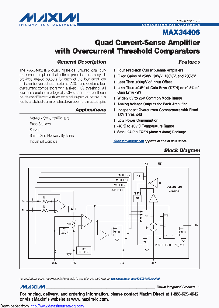 MAX34406WETG_9121182.PDF Datasheet