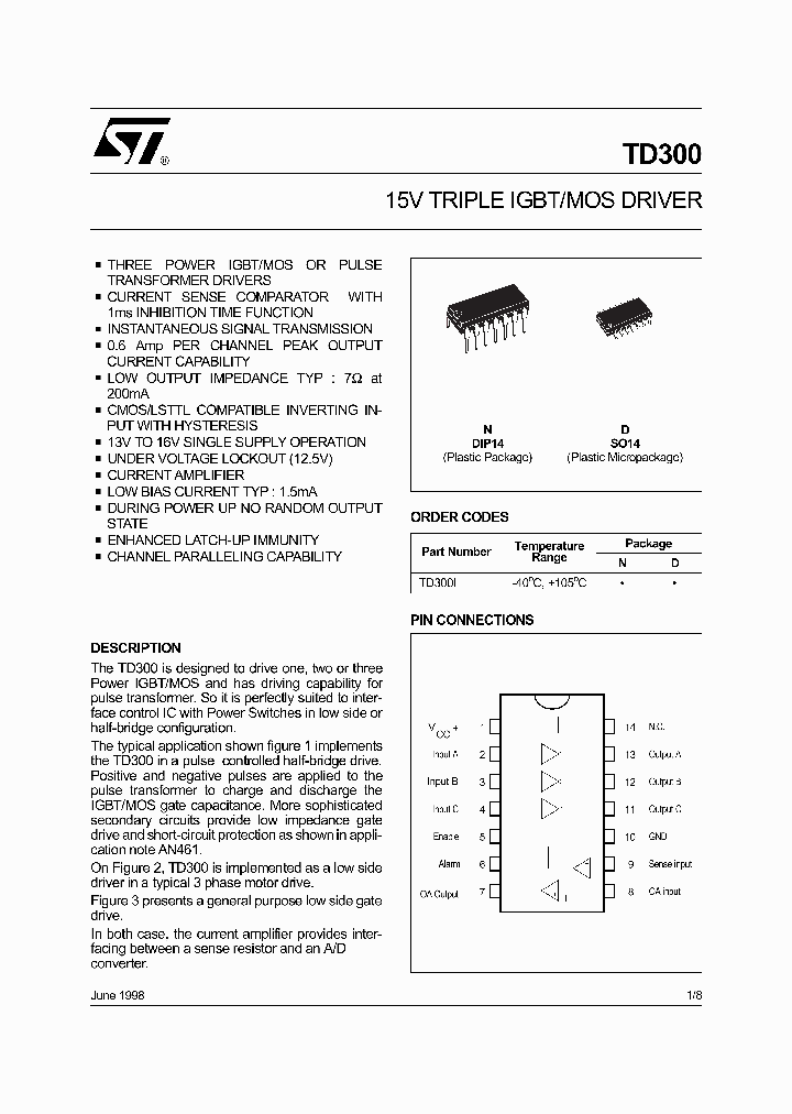 TD300_9121388.PDF Datasheet