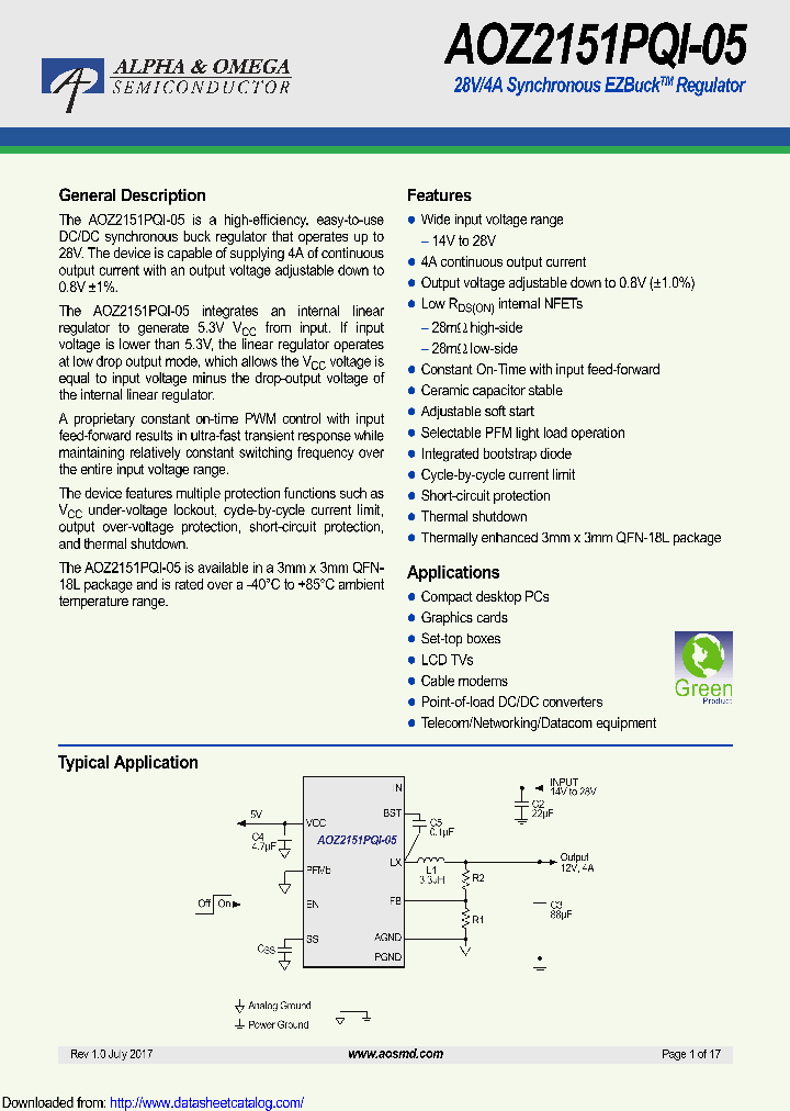 AOZ2151PQI-05_9124334.PDF Datasheet