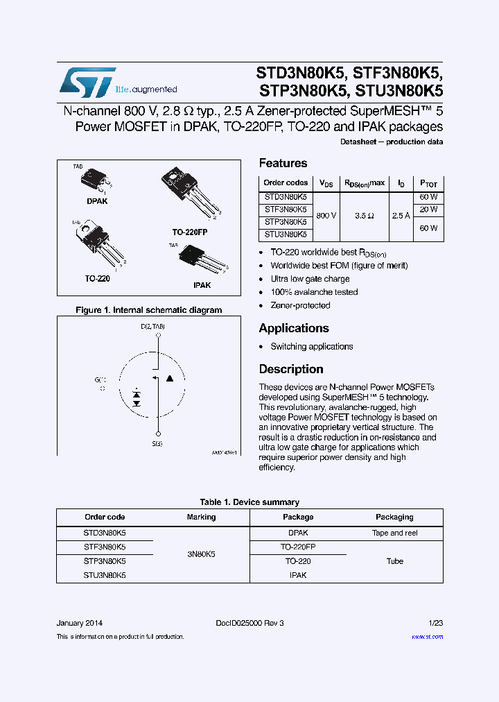 STU3N80K5_9132854.PDF Datasheet